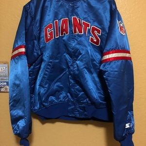 starter Giants bomber jacket